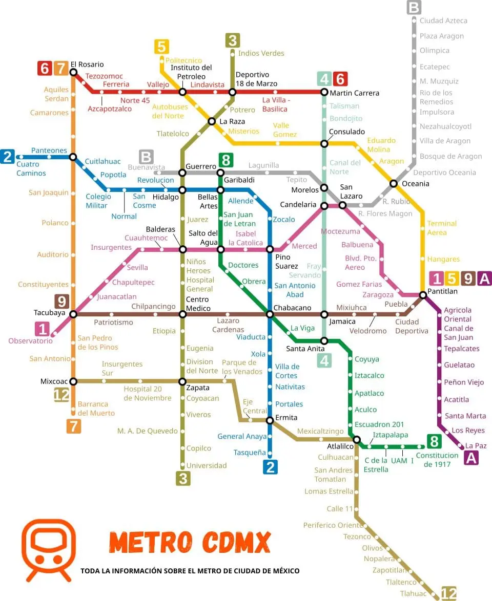 Mapa-Metro-CDMX